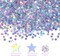 3000 Pcs Glitter Star Confetti With Diamond - 30g 6mm Metallic Foil Sprinkles Table Glitter, Twinkle Sequins Scatter Stars for Birthday Party, Halloween, Christmas Decoration
